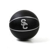 USC Trojans Black SC Interlock Size 1 Rubber Basketball